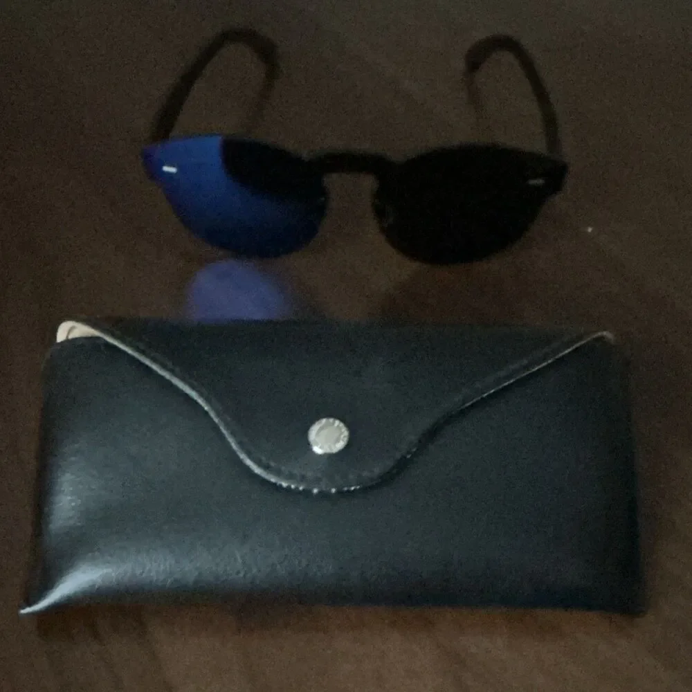 RETROSUPERFUTURE Sunglasses Blue Oval cellulose acetate Made in Italy with Case